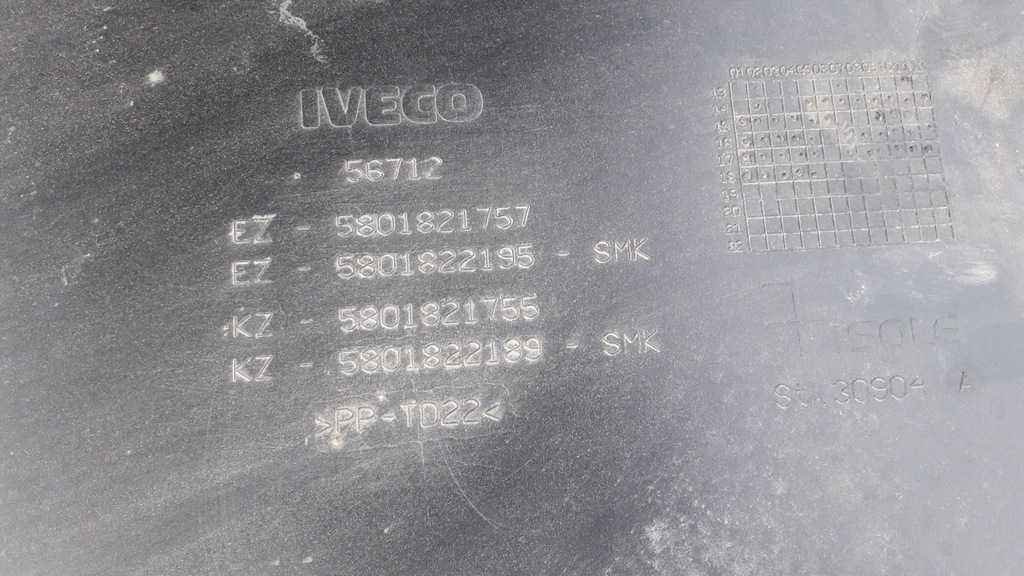 фото №8, Iveco daily 14- молдинг правая боковая 5801821757