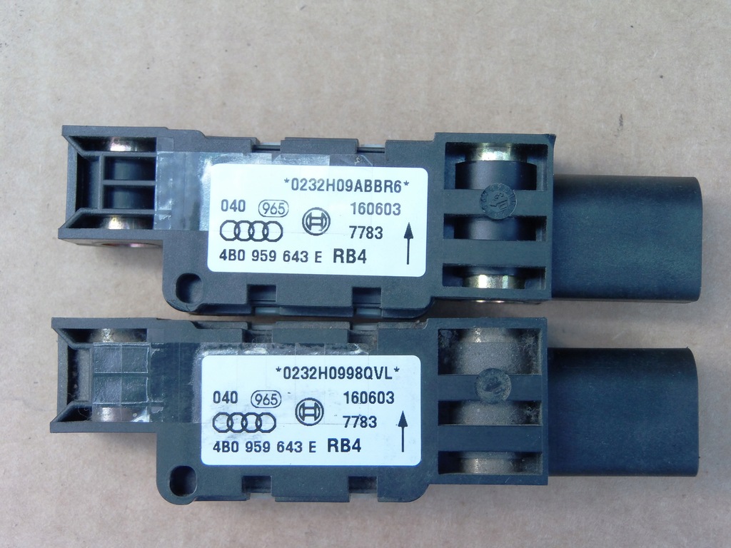 фото №6, Датчик датчик удара 4b0959643 audi a3 8p 2.0 tdi 3 дверь