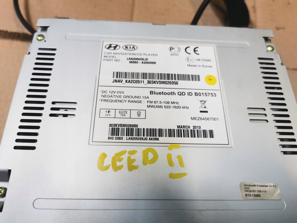 фото №3, Kia ceed ii радіо навігація gps