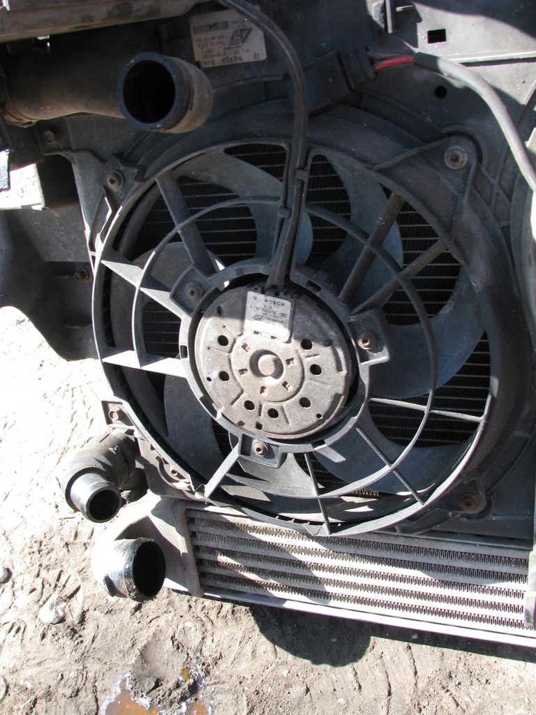 фото №6, Volkswagen sharan 1.8t радіатор wody кондиціонер інтеркулер вентилятор комплект