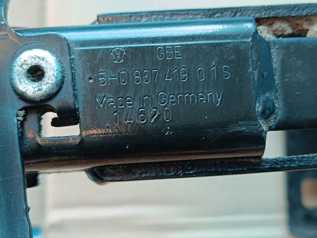 фото №13, Vw golf viii variant 1.5 e-tsi 110kw 2021 r балка бампера перед 5h0807651e