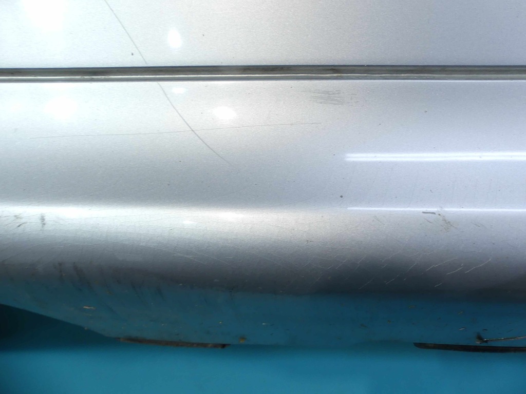 фото №15, Бампер задняя mercedes w203 00-04 серебристый sedan