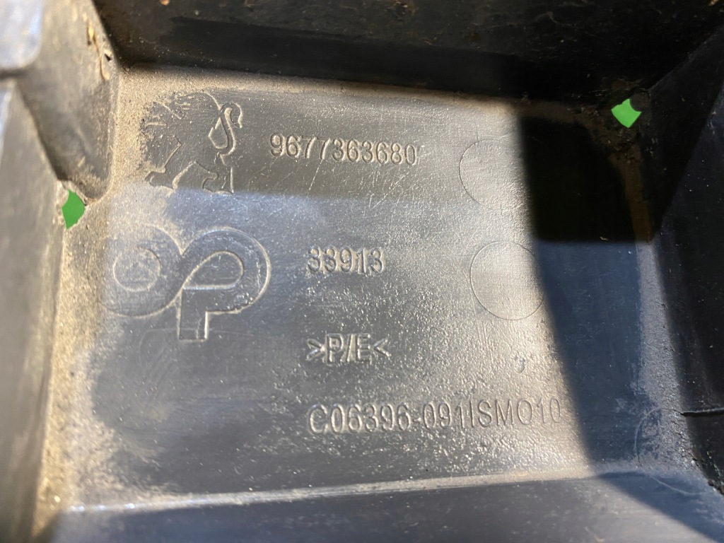 фото №13, Peugeot 308 ii t9 плита защита pod бампер 9677363680