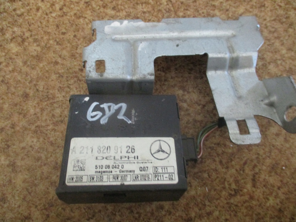 фото №1, Модуль блок керування сигналізація mercedes w203 a2118209126