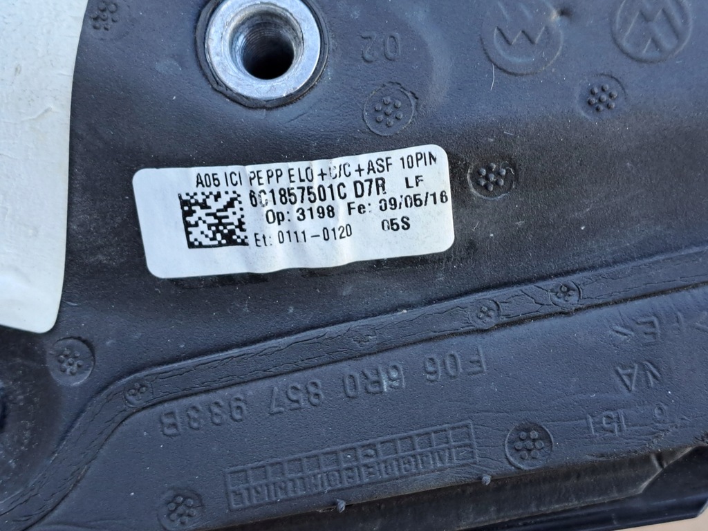 фото №7, Vw polo v дзеркало ліва 6 pin 6c1857501c