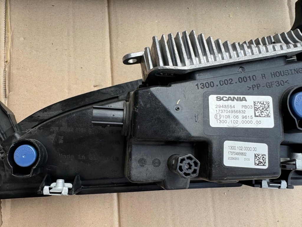 фото №6, Противотуманная фара led противотуманный scania r s ngs ngt правый 2948554 новый оригинал