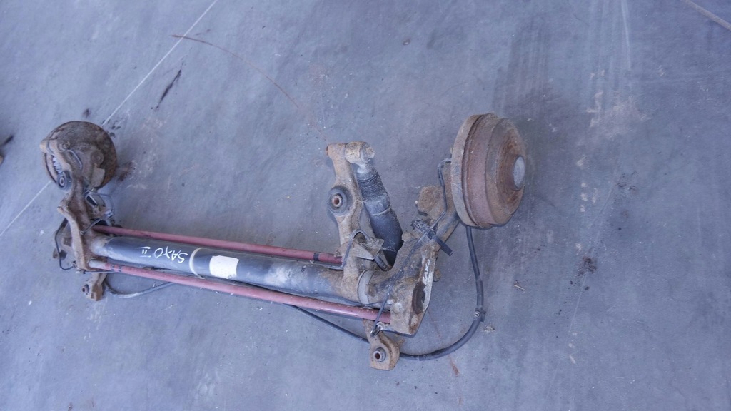 фото №8, Балка oś подвеска задняя задняя citroen saxo