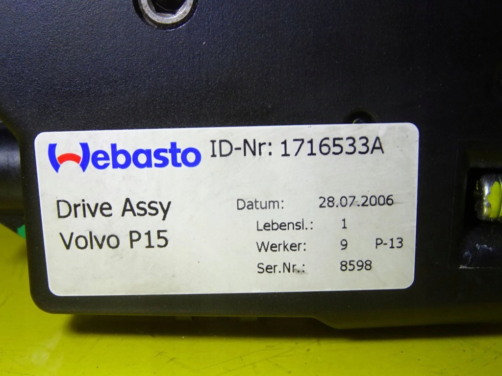 фото №9, Моторчик люк honda cr-v iii fr0160035-0a / 1701848f nr2