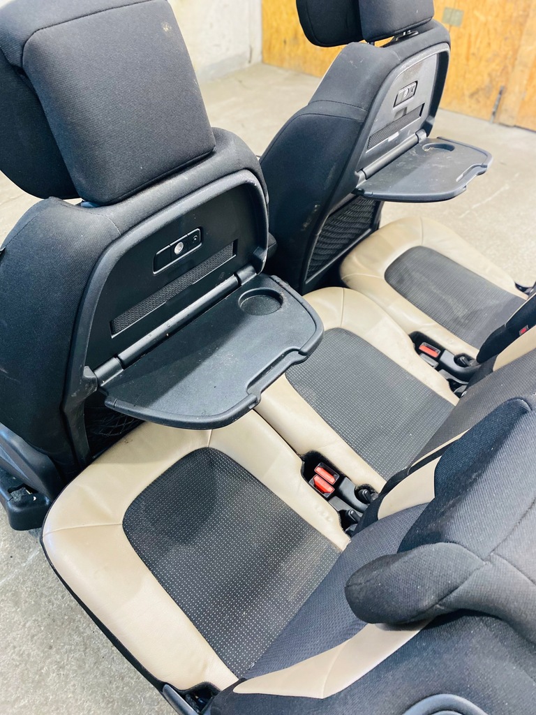 фото №11, Комплект сидений сиденья полукожа переходник c4 grand picasso ii 7 человек