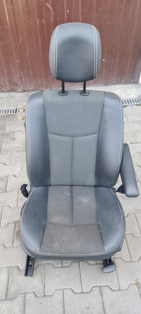 фото №1, Сиденье передний правый пассажира полукожа с подогревом renault grand espace iv lift