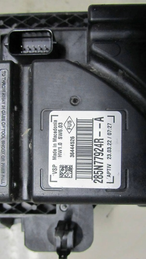 фото №5, Renault arkana динамик генератор звука 285n77924r