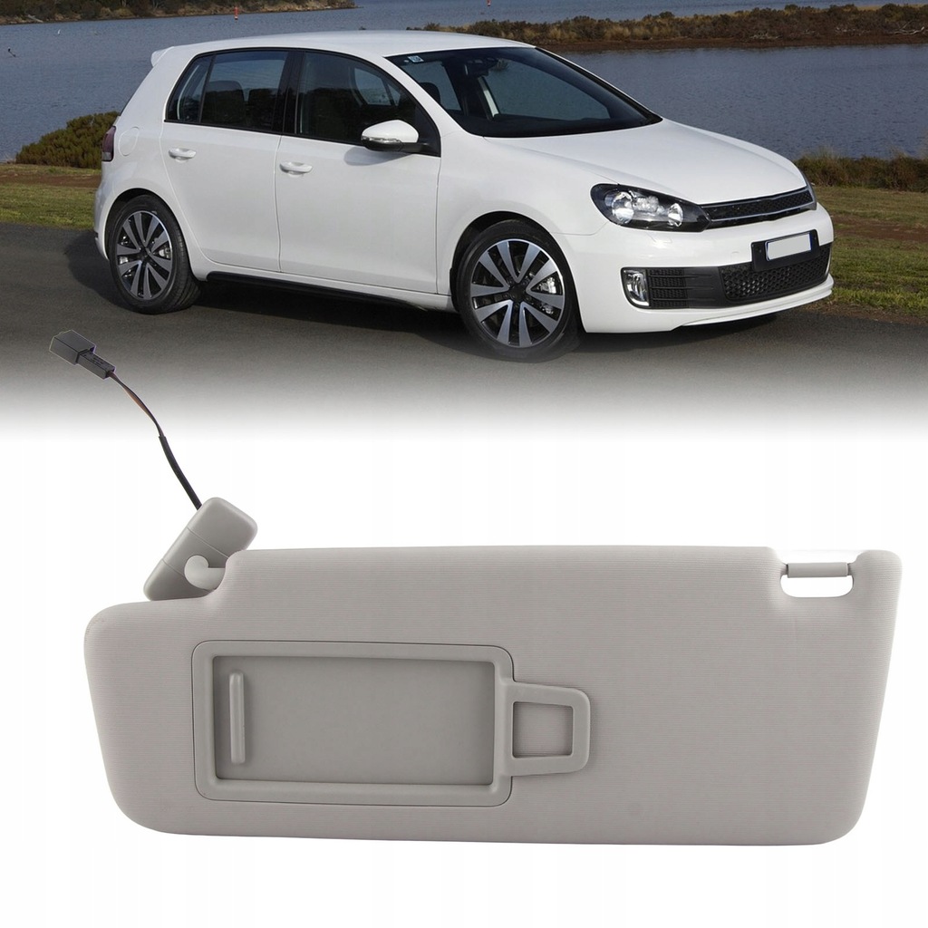 фото №12, Захист сонцезахисна do автомобіля 5g0857551aj ліва сторона водія, стійка na знос, внутрішня захист сонцезахисна