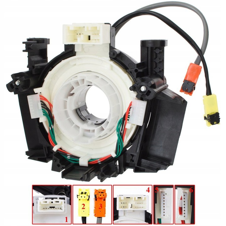 фото №1, Шлейф стрічка подушки безпеки подушка безпеки do nissan qashqai 07-