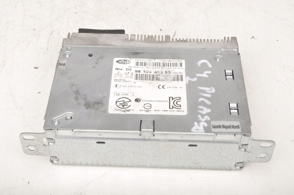 фото №1, Citroen c4 picasso ii радио навигация 9810486380