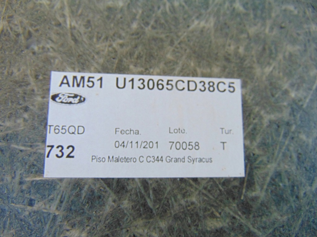 фото №6, Полка задняя задняя ford c-max mk2 grand