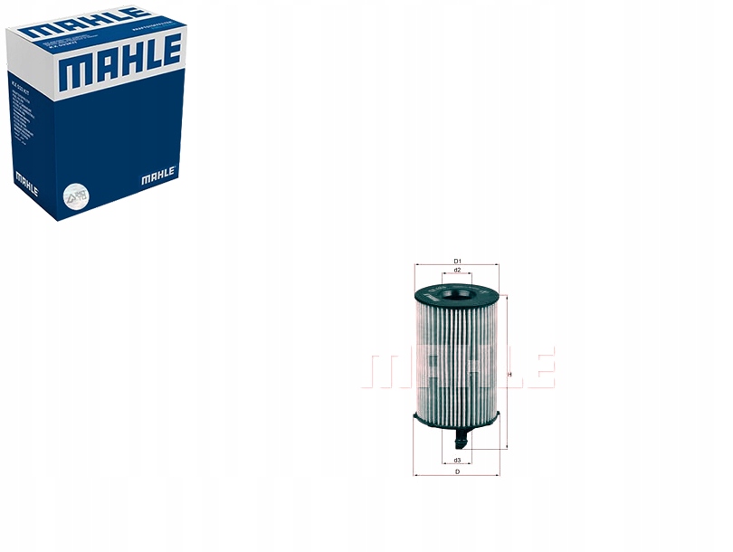 Купити Mahle фільтр оливи mah, ox 420d
