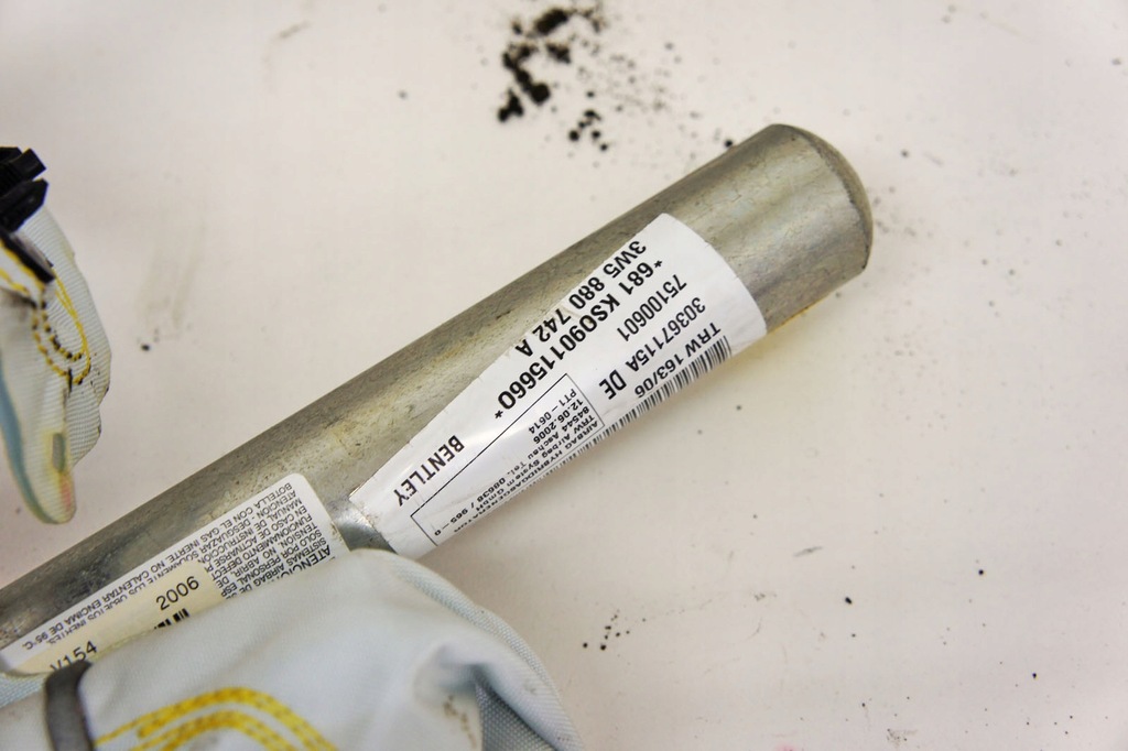 фото №5, Ir508 bentley flying spur i подушка безопасности шторка безопасности правая