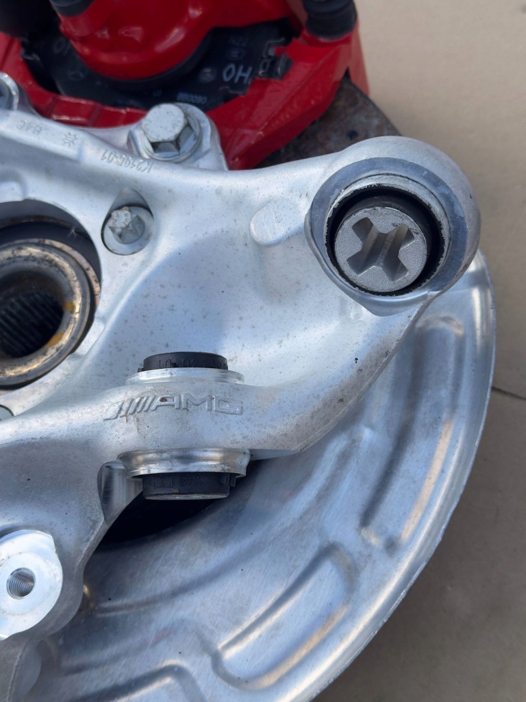 фото №9, Поворотний кулак задня ліва mercedes c w206 cle w236 glc w254 63 amg 2064236101 оригінальний номер