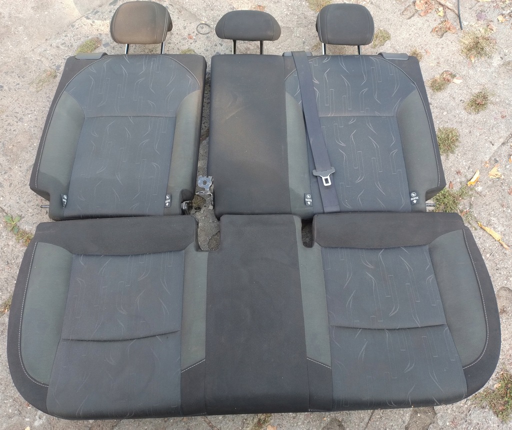 фото №6, Citroen c4 ii сиденья заднее сиденье полка пластики переходник van легковые b7