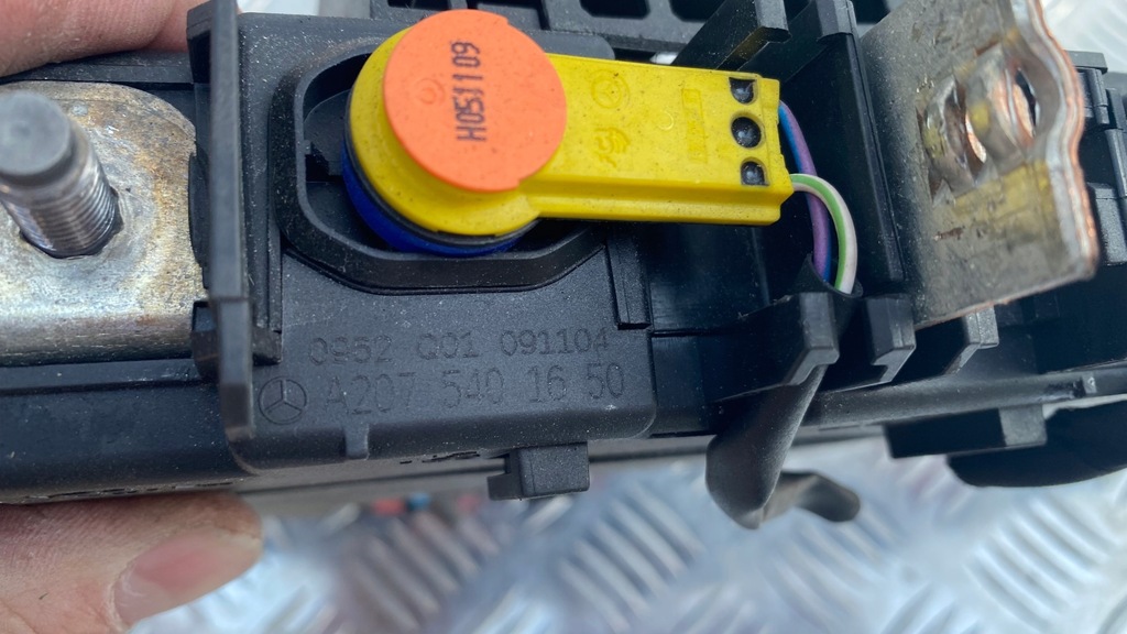 фото №5, Модуль клемма патрон mercedes-benz оригинальный номер 2075401650