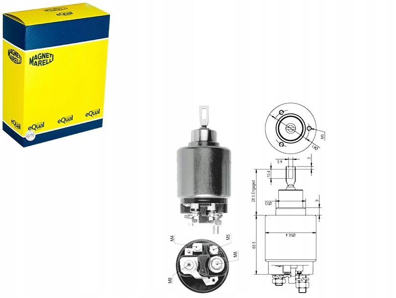 фото №1, Выключатель электромагнитный стартер magneti marelli