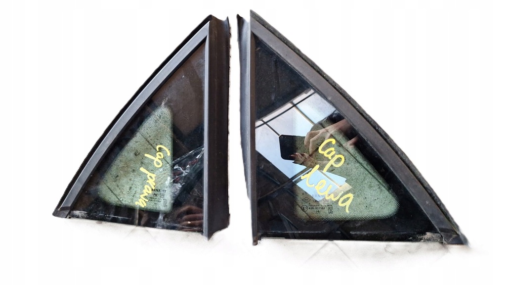 фото №1, Скло скло бічна трикутник renault captur ii різні roczniki