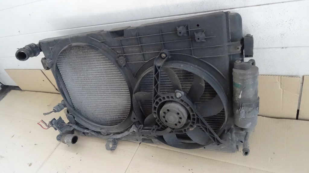 фото №9, Audi a3 8l lift 1.9tdi радіатор вентилятор