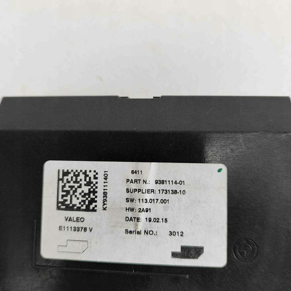 фото №8, Блок управляющий кондиционера bmw 3 touring f31 9381114 22192775 3.0l