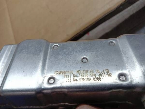 фото №5, Egr радиатор выхлопных газов honda jazz iv 1.3b 18r 18720-5r0