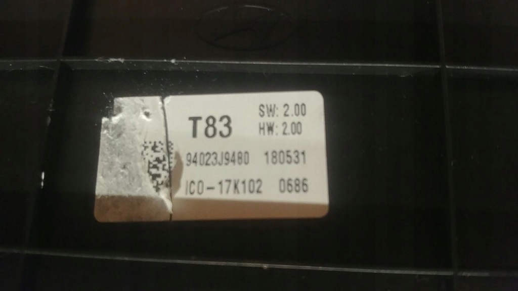Панель приборів hyundai kona 94023-j9480 в Україні