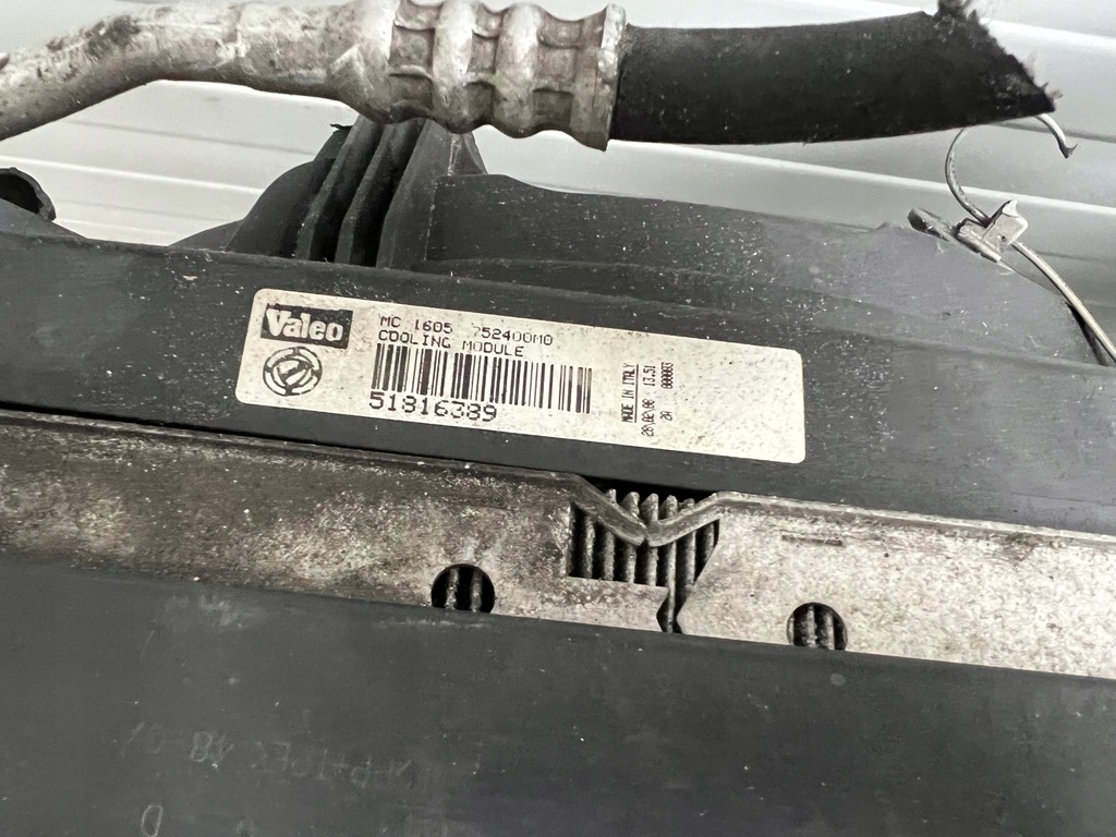 фото №7, Pas передній радіатор fiat croma ii 2 lift