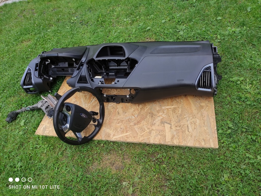 фото №12, Ford transit custom панель приладів консоль 2012-2017