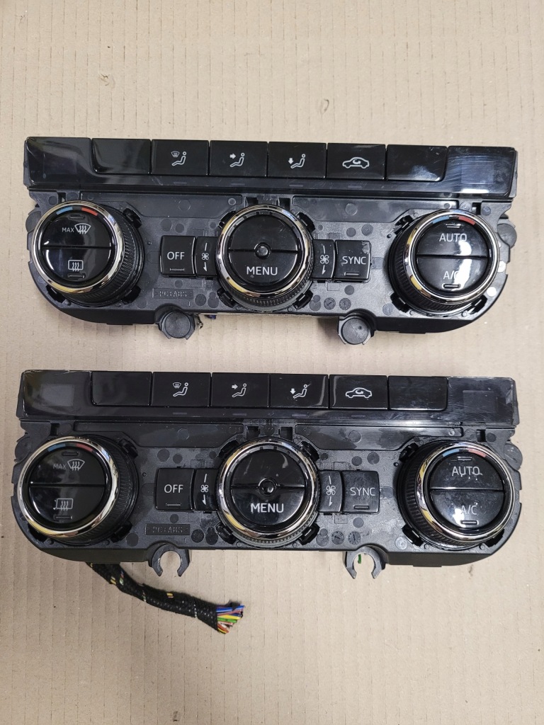 фото №1, Skoda octavia iii панель кондиционера