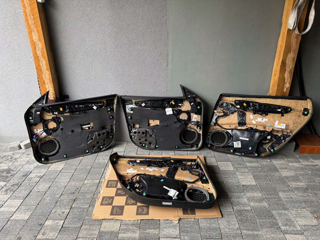 фото №15, Maserati quattroporte vi gransport сидіння заднє сидіння комплект оббивка обшивки