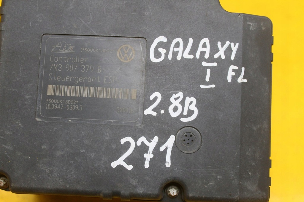 фото №11, Насос блок керування abs ford galaxy i fl vw sharan alhambra 7m3907379b