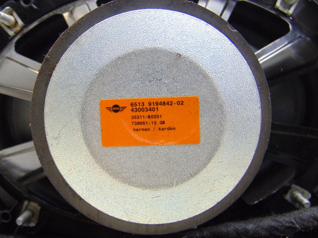 фото №3, Динамик низкочастотный mini r55 r56 r57 r58 9194842