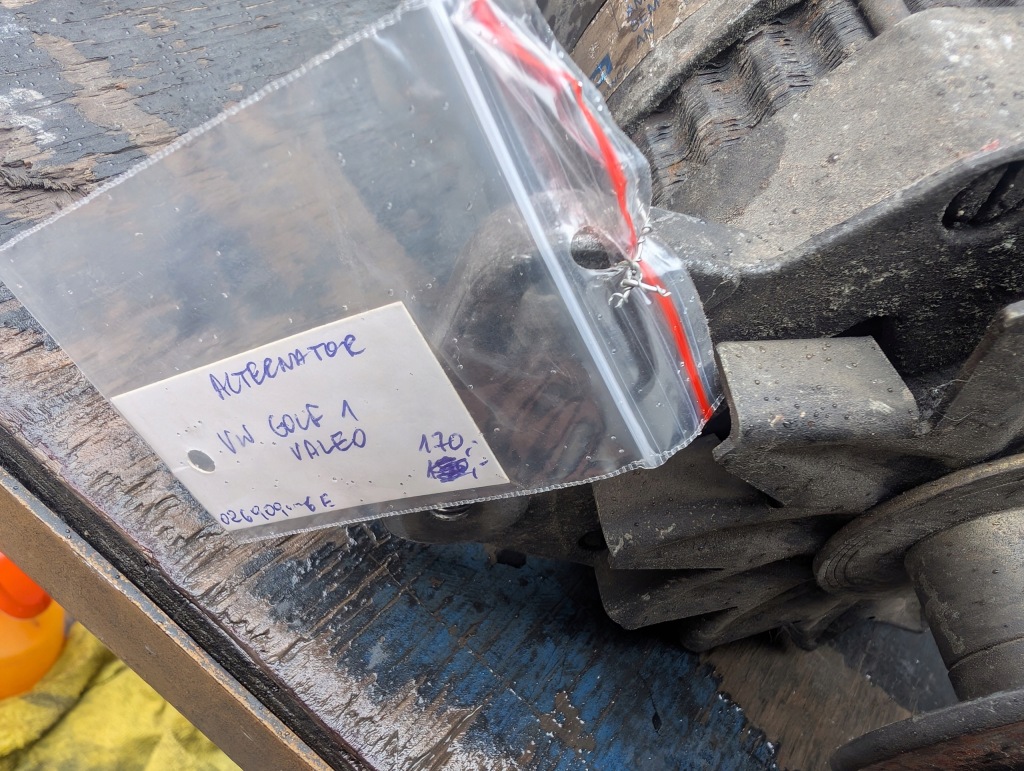 Генератор vw golf 1 cabrio 026909016e Київ