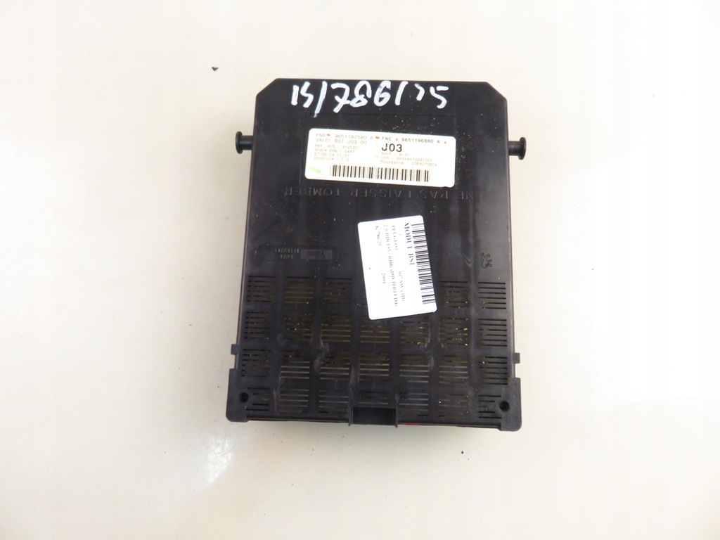 фото №9, Bsi peugeot 307 sw 2.0 hdi 9651197580a 9651196880a