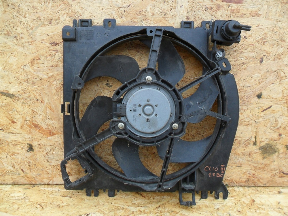 фото №8, Renault clio iii micra 2005- вентилятор дизель