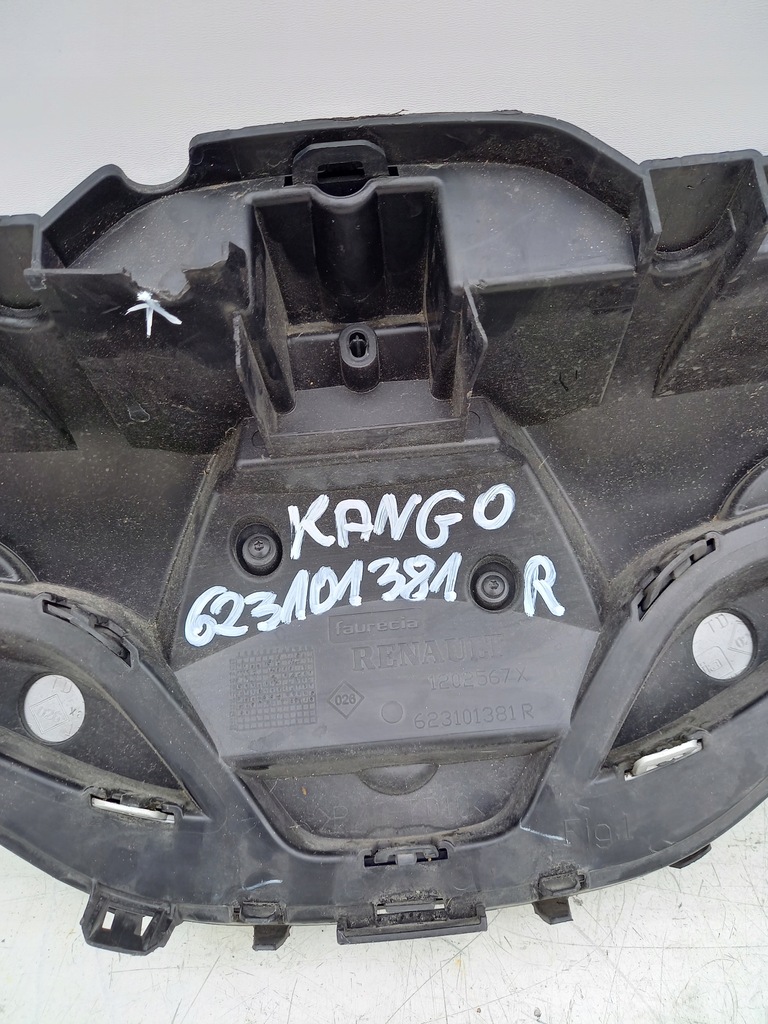 фото №11, Решітка радіатора решітка радіатора renault kangoo ii 623101381r