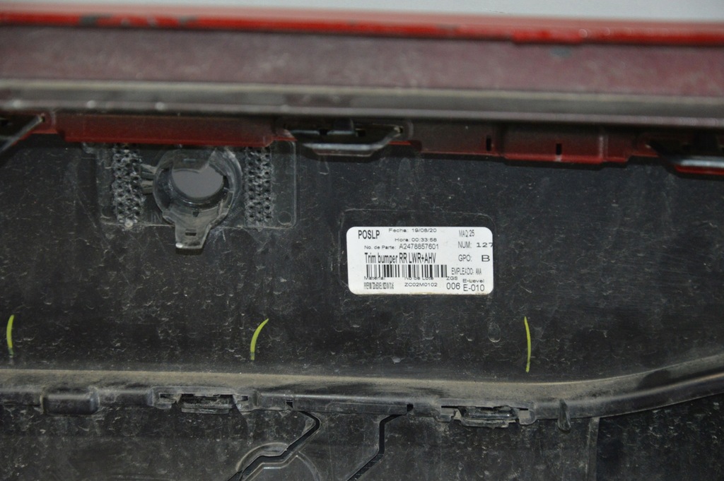 фото №12, Mercedes glb 247 x247 бампер задний pts