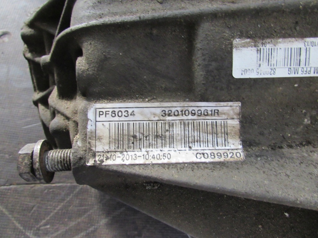 фото №11, Коробка передач передач pf6034 6 передач renault master iii 10-14r. 2.3dci