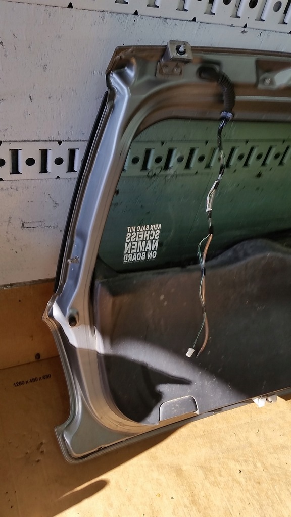 фото №12, Крышка багажника багажника задняя задняя fiat sedici kod zcd