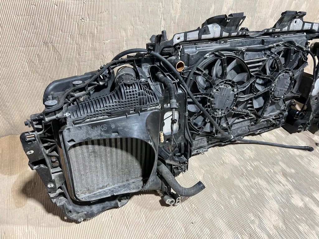 фото №6, Pas передний усилитель радиатор вентилятор porsche macan turbo 3.6 v6