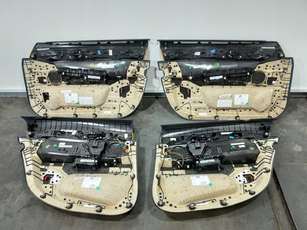 фото №12, Bmw 7 g11 сиденья заднее сиденье обшивки cognac nari