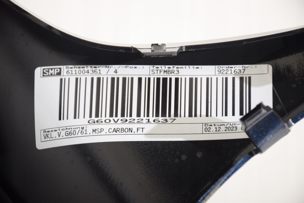 фото №15, Bmw 5 g60 g61 бампер перед m-pakiet 6 pdc carbonschwarz 416