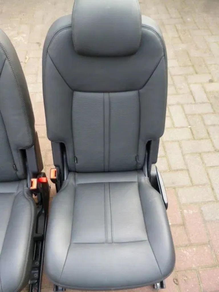 фото №9, Ładne сиденья задняя 2 ряд кожа czarna нитка s-max mk1 galaxy mk3 lift 2013 r