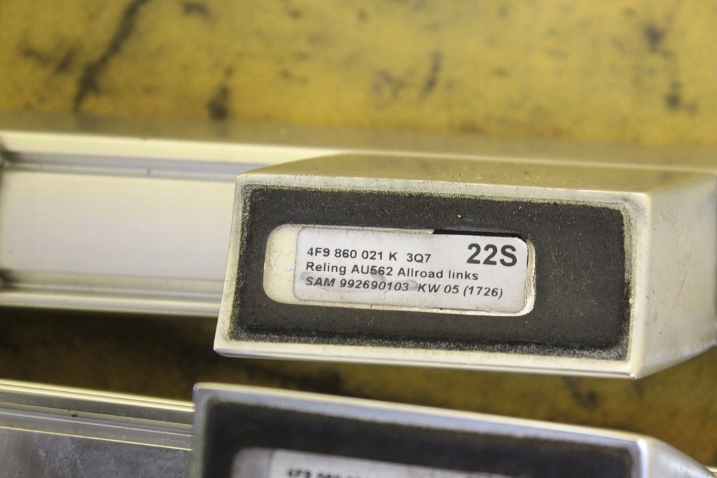 фото №6, Рейлінги накладки дахові audi a6 c6 4f0521101f kombi allroad 4f9860021k