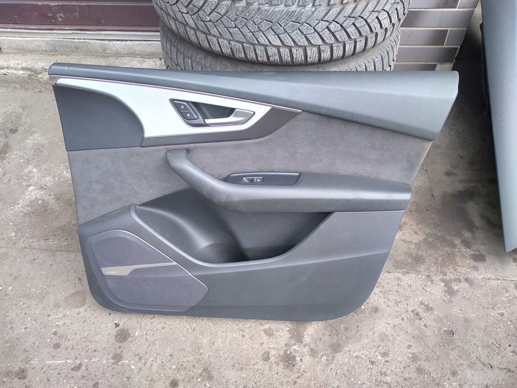 фото №12, Audi q7 4m сидіння заднє сидіння обшивки шкіра alcantara комплект