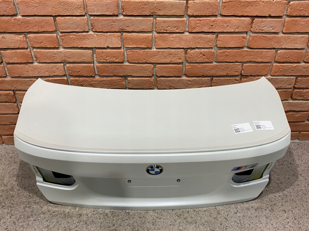 фото №4, Bmw 3 f30 f80 крышка багажника задняя задняя цвет w93 idealna